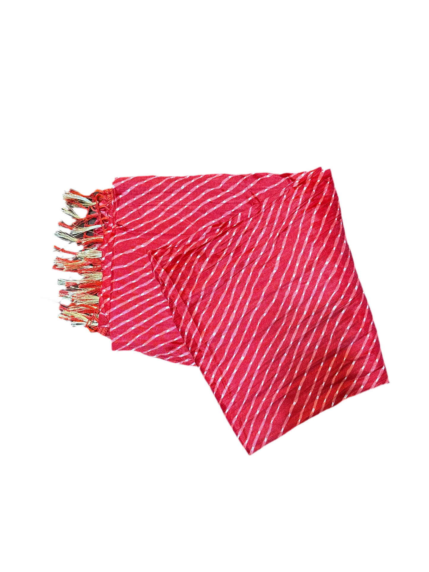 Stunning Red Color Printed Work Dupatta For Women
