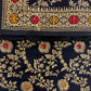 Graceful Dark Blue Color Heavy Chinon Embroidered Work With Gold Stone Fancy Saree - PREMIUM QUALITY