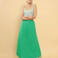 Alluring Aqua Green Cotton Readymade Petticoat With Thread Work For Women