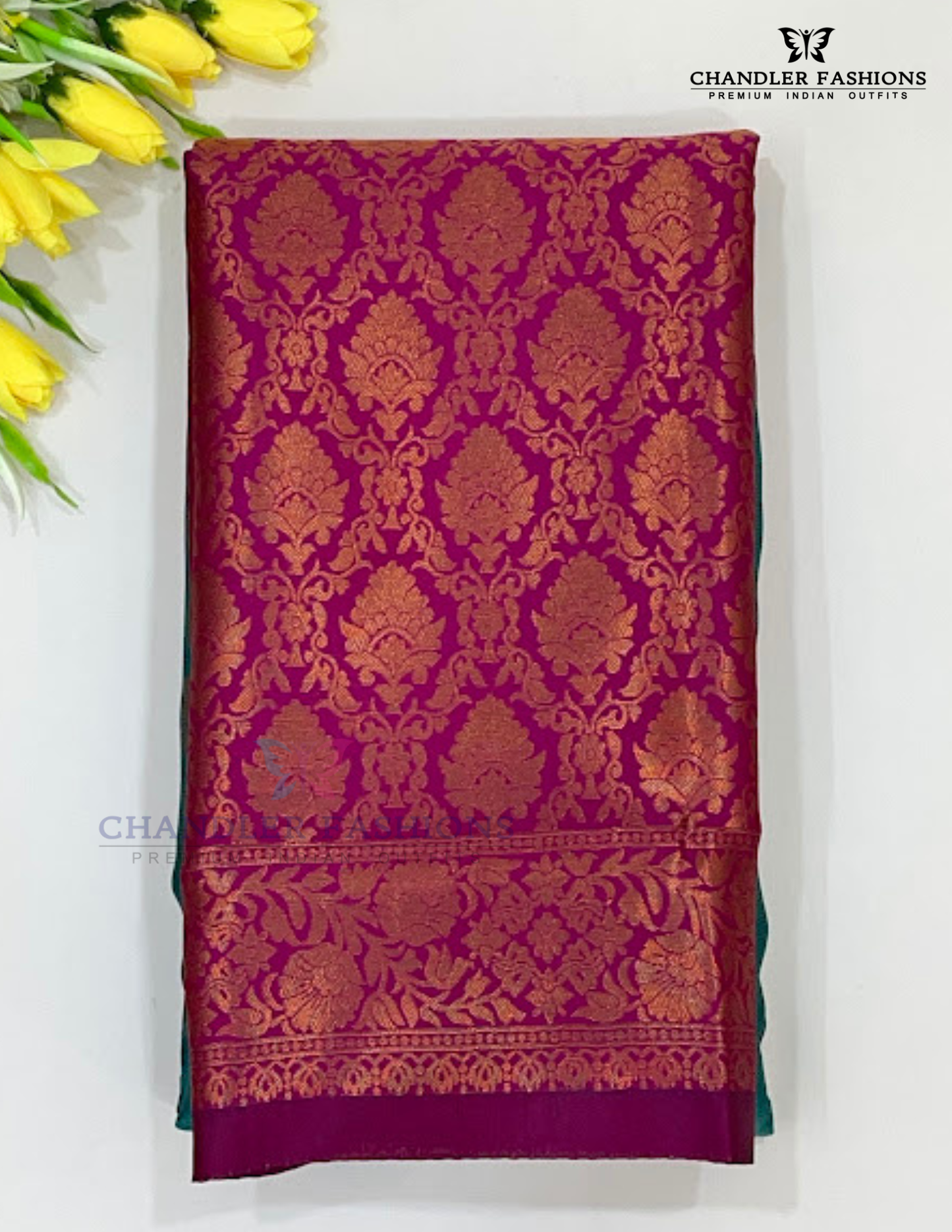 Stunning Green Color Art Silk Saree For Women