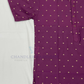Purple Color Silk Cotton Short Kurta Near Me