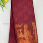 Beautiful Maroon Color Art Silk Saree For Women