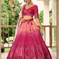 Silk Sequins Work Lehenga Choli With Dupatta In Yuma
