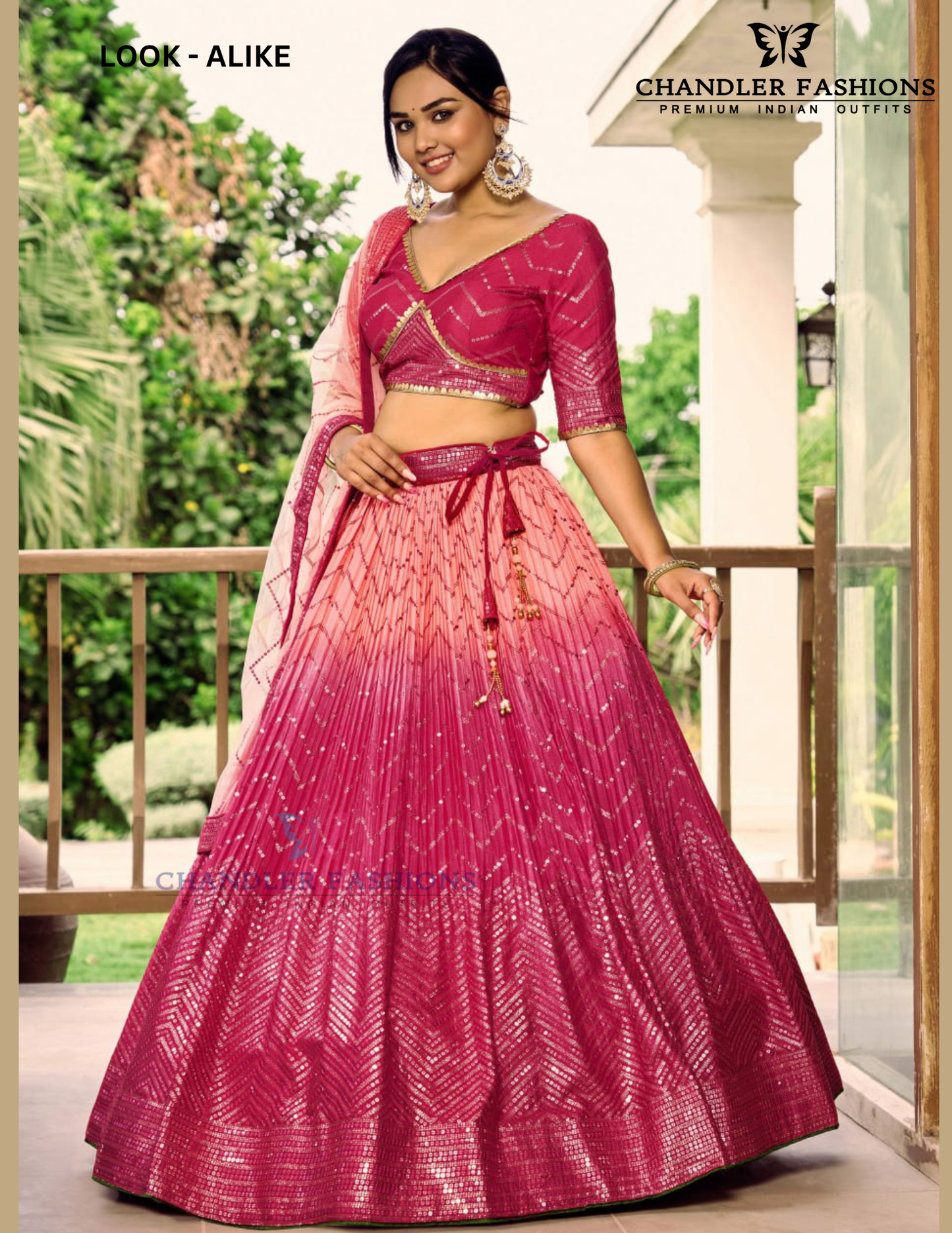 Silk Sequins Work Lehenga Choli With Dupatta In Yuma