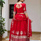 Faux Georgette With Embroidery Work Lehenga Choli In Yuma