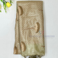 Appealing Beige Color Organza Saree For Women