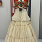 Attractive White Colored Mirror Lace Work Chaniya Choli Sets In USA