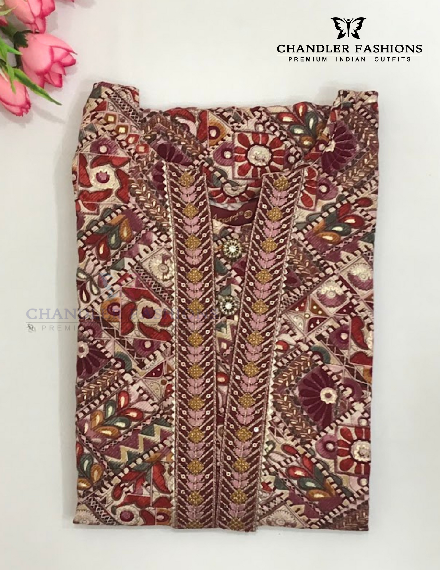 Elegant Multicolor Rayon With Embroidery And Sequins Work Kurti For Girls Near Me