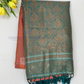 Stunning Pastel Color Tissue Silk With Zari Work Saree For Women