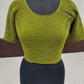 Elegent Olive Green Color Ready To Wear Stretchable Blouse For Women