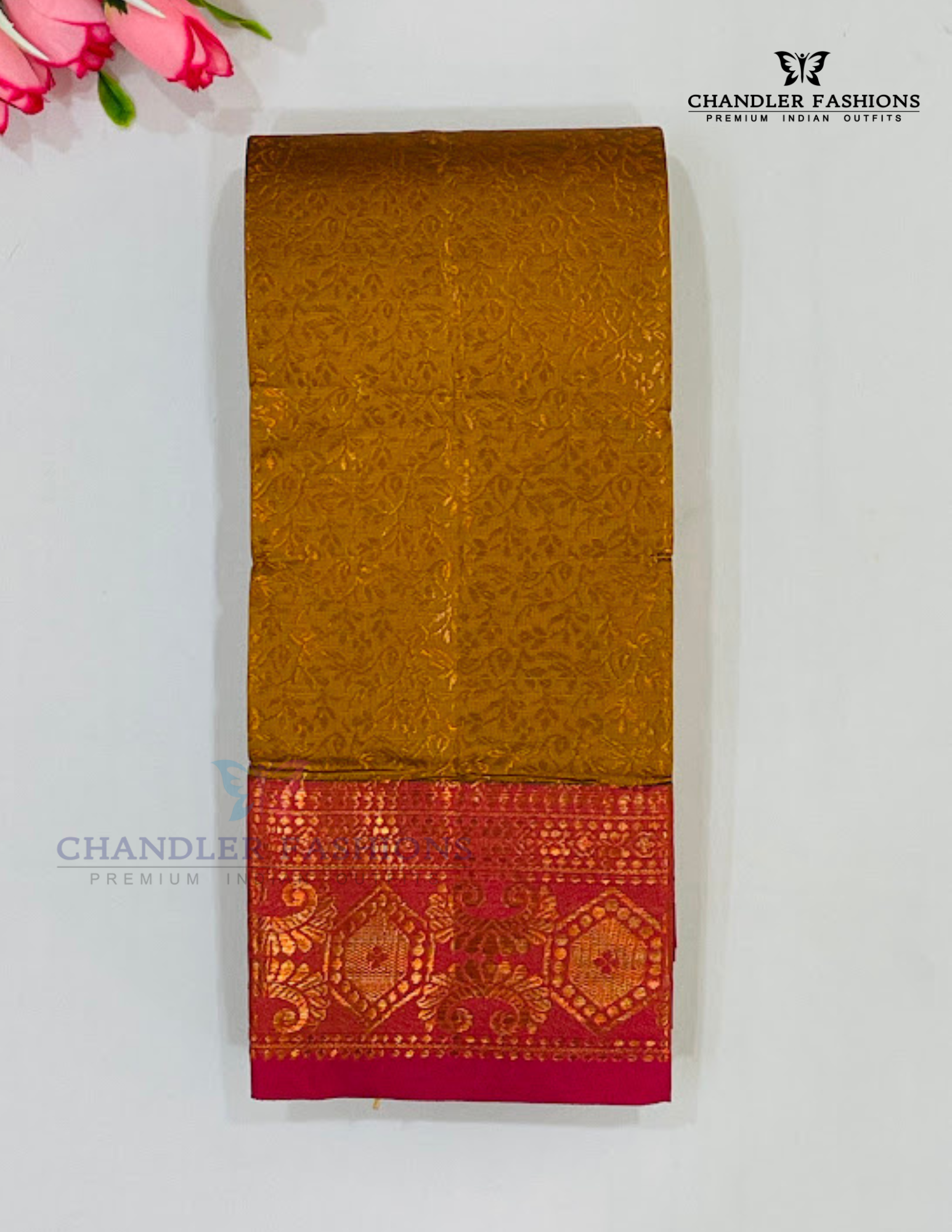 Attractive Mustard Yellow Color Art Silk Saree With Zari Work For Women