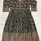Elegant Black Color Self Design Kurti For Women