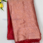 Wonderful Red Color Art Silk With Zari Work Saree For Women