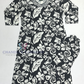 Appealing Black Color Rayon Printed Work Kurti With Palazzo Co-ord Set