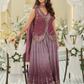 Elegant Purple Color Pure Viscose Palazzo Suits With Embroidery Work Near Me