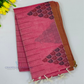 Stunning Pink Color Cotton Saree With Printed Work For Women