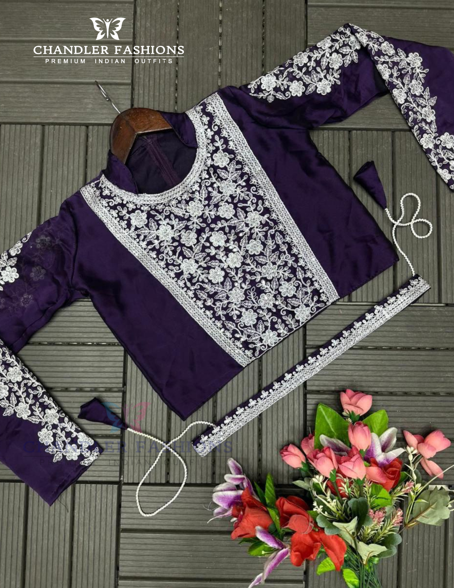 Violet Color Heavy Rangoli Ready To Wear Saree Near Me 