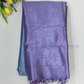 Elegant Sea Blue Color Art Silk Saree For Women