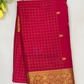 Elegant Raspberry Pink Color Mysore Silk Saree For Women