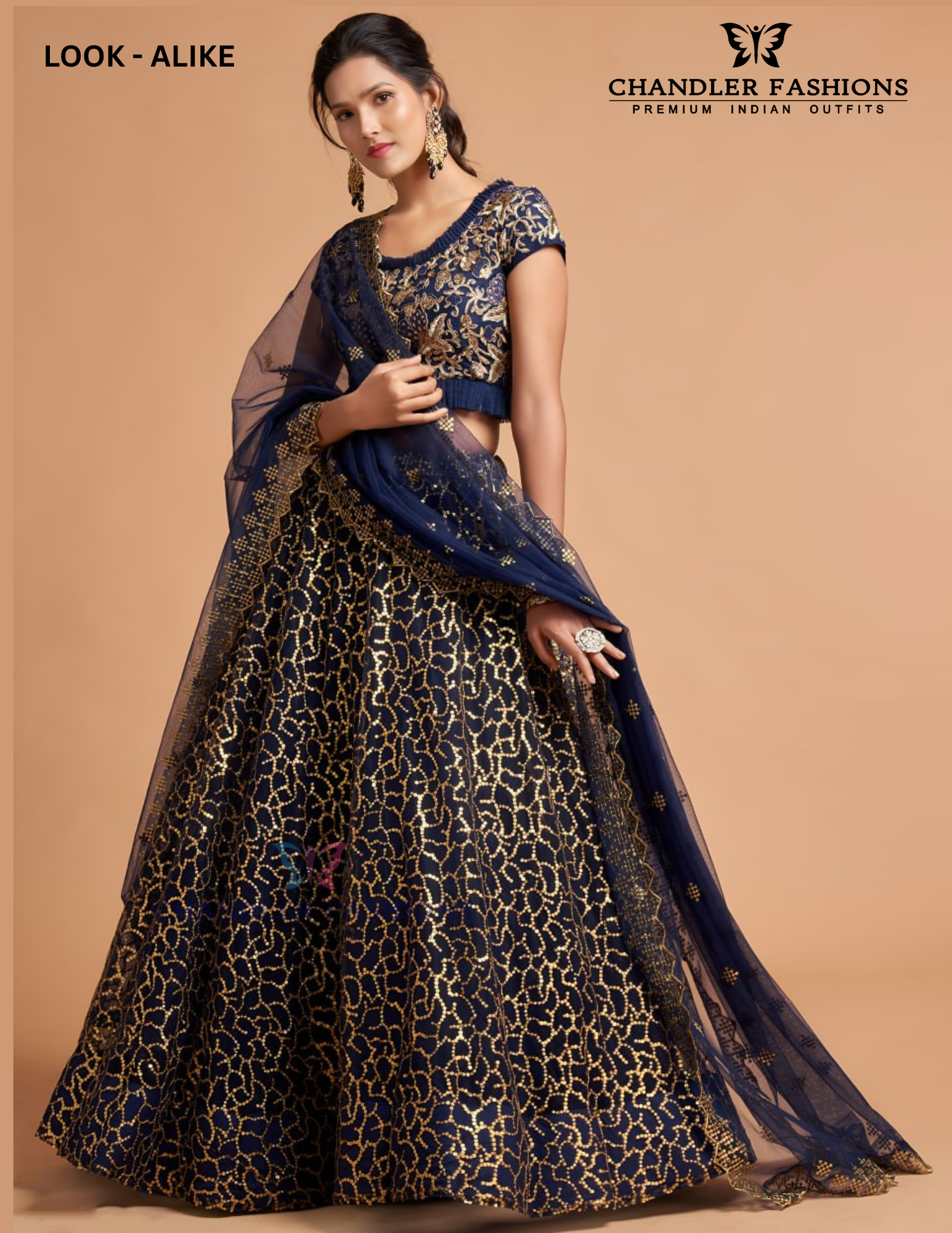 Alluring Blue Color Soft Net With Thread Embroidery And Sequins Work Lehenga Choli With Dupatta For Women