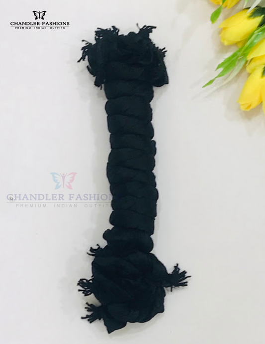 Wonderful Black Colored Shimmer Dupatta For Women