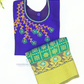 Blue Color Soft Silk Langa Set With Embroidery And Stone Work For Girls Near Me