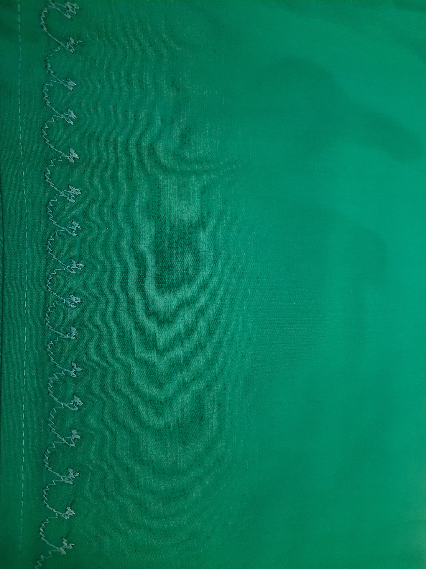 Alluring Aqua Green Cotton Readymade Petticoat For Women