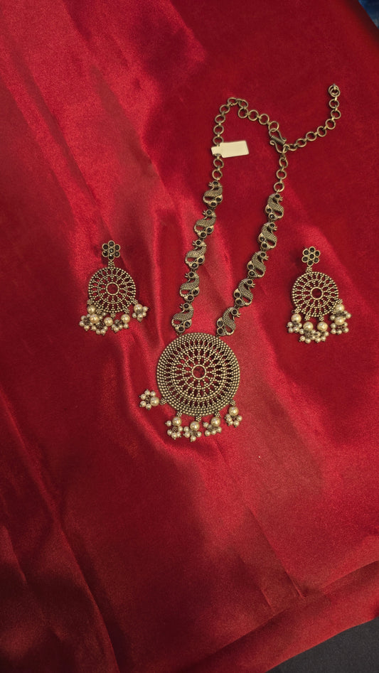 Pure Oxidized Round Shaped Set