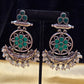 Emerald Green Long Earrings