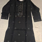 Charming Black Color Kurta Pajama Set With Sequins Work For Kids