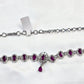 Pretty Pink Color American Diamond Stone Worked Hip Chain For Women