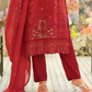 Red Color Silk Salwar Suits In Mesa 