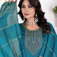 Beauteous Sky Blue Color Zari Embroidery and Sequins Work Salwar Suits With Dupatta Near Me