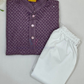Amazing Lavender Color Sequins Work Kurta With Pajama Set Near Me