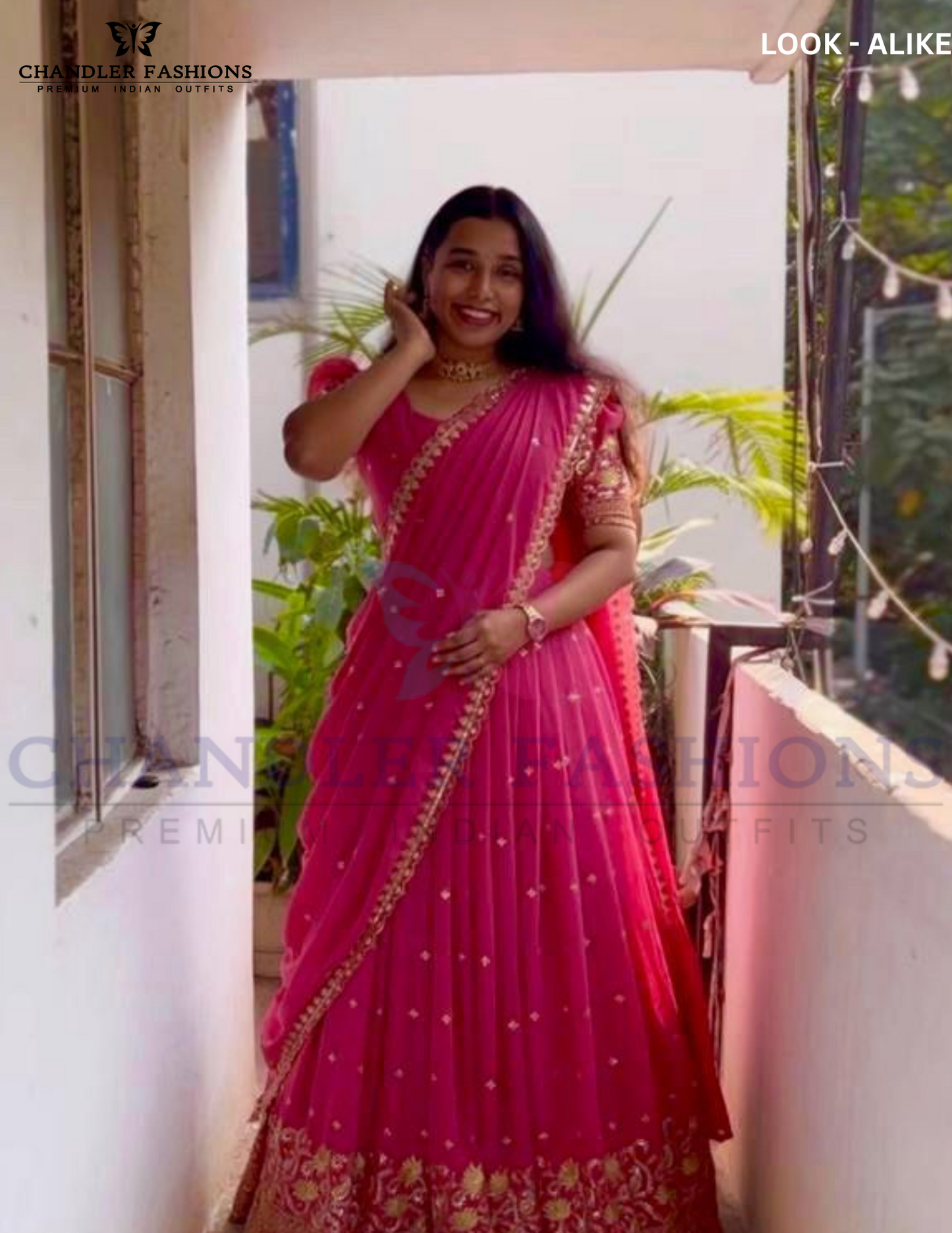 Charming Pink Color Faux Georgette With Embroidery Sequins Work Lehenga Choli