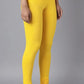 Yellow Color Cotton Leggings For Women In Tucson