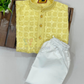 Yellow Color Cotton Kurta With Pajama In USA