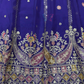 Attractive Blue Color Thread Work Lehenga Choli In Tempe