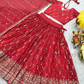 Pink Color Faux Georgette Embroidery Lehanga In USA