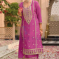 Sequins And Embroidery Work Palazzo Suits With Dupatta For Women Near Me
