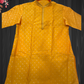 Gorgeous Yellow Color Art Silk Kurta Near Me