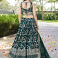 Silk Jacquard With Sequins And Embroidery Lehenga Choli In Phoenix