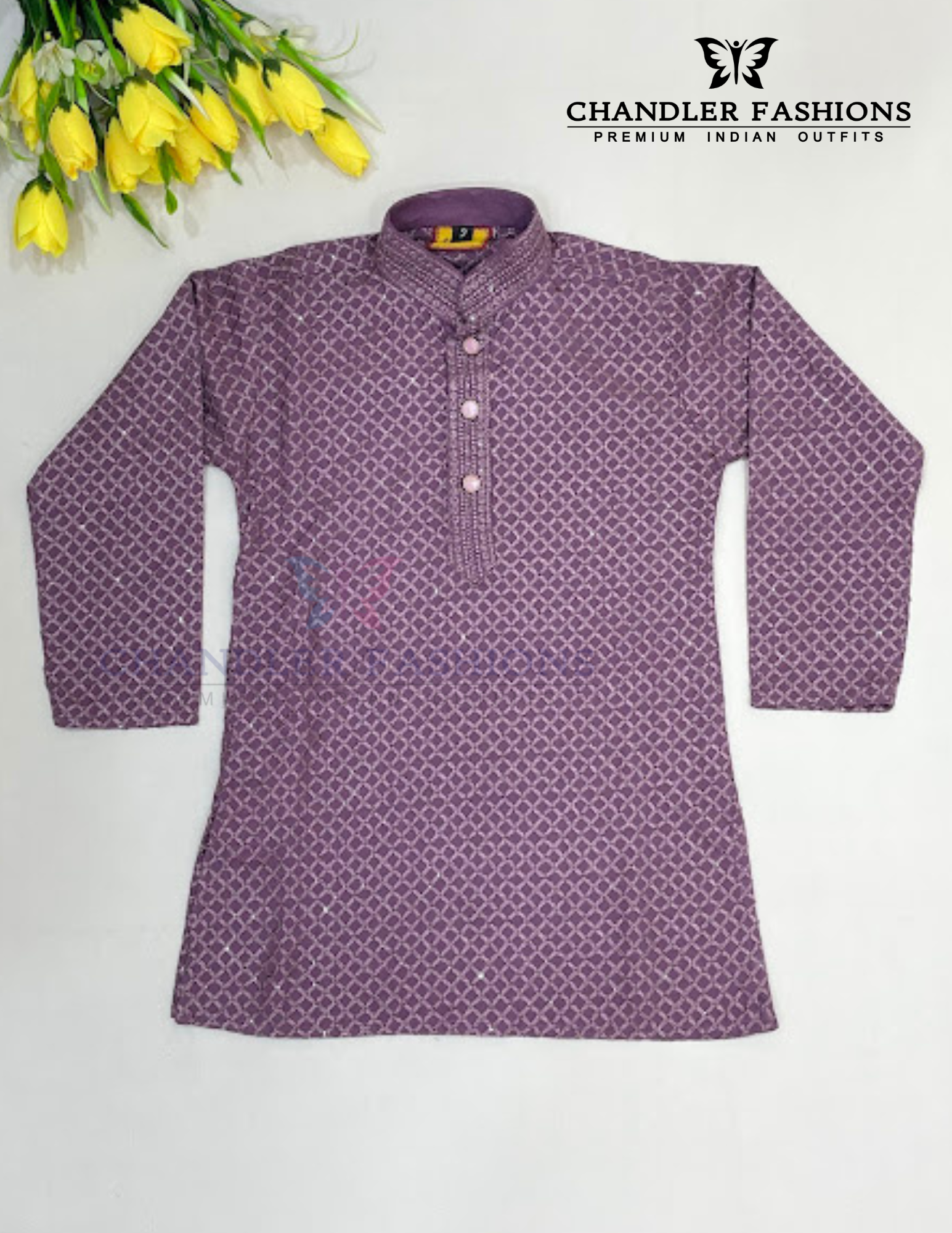 Sequins Work Kurta With Pajama In Peoria