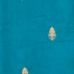 Fantastic Bright Teal Green Color Heavy Chinon Embroidered Work With Gold Stone Fancy Saree - PREMIUM QUALITY