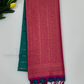 Attractive Green Color Soft Silk With Contrast Rich Pallu Zari Work Saree In Chandler