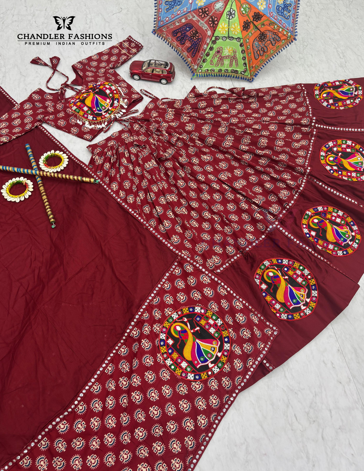 Wonderful Maroon Choli Sets For Women In Suncity
