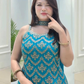 Sky Blue Color Georgette With Embroidery And Sequins Work Palazzo Suits In USA
