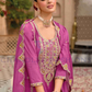 Embroidery Work Palazzo Suits With Dupatta in USA