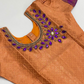 Light Orange And Violet Color Silk Langa sets In Mesa