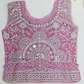 Light Pink Color Embroidery And Mirror Work Choli With Dupatta In USA